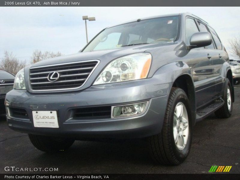 Ash Blue Mica / Ivory 2006 Lexus GX 470