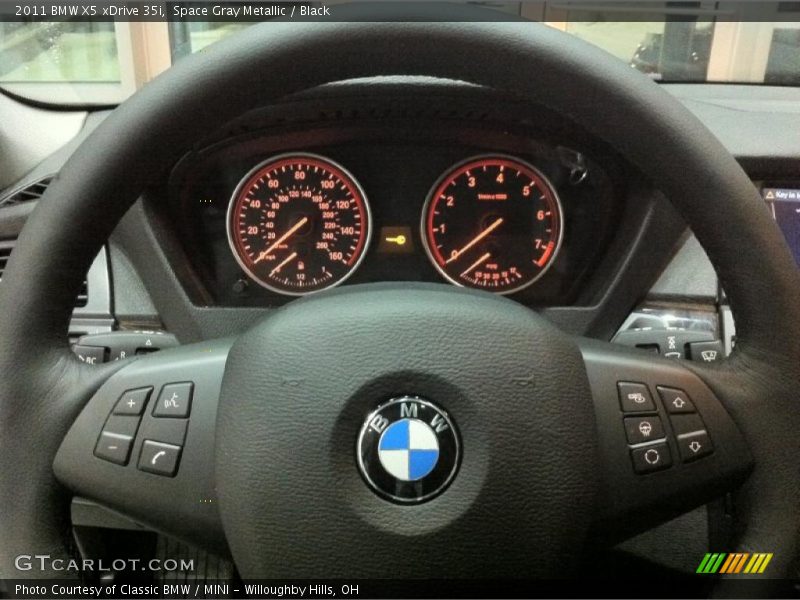 Space Gray Metallic / Black 2011 BMW X5 xDrive 35i