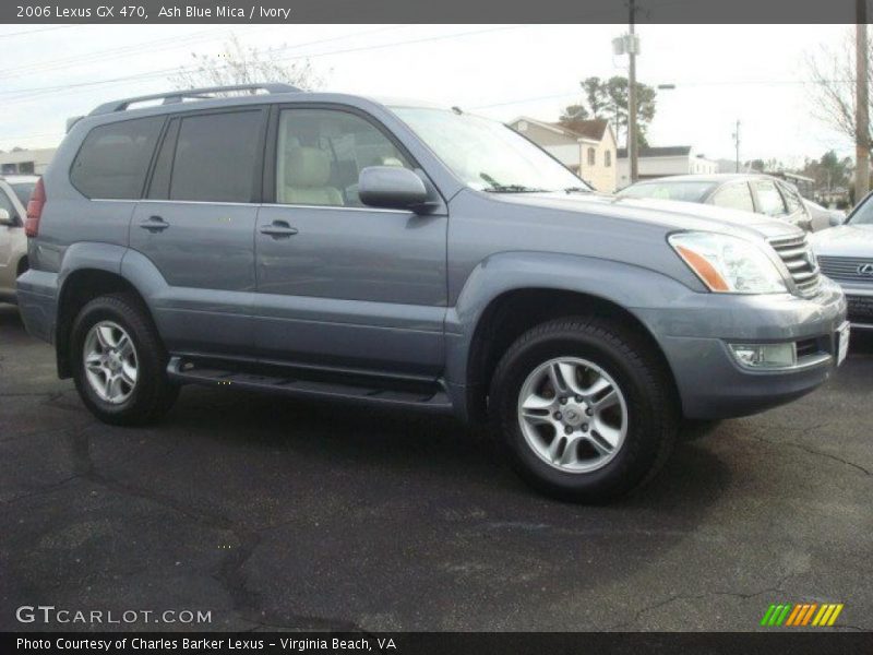 Ash Blue Mica / Ivory 2006 Lexus GX 470