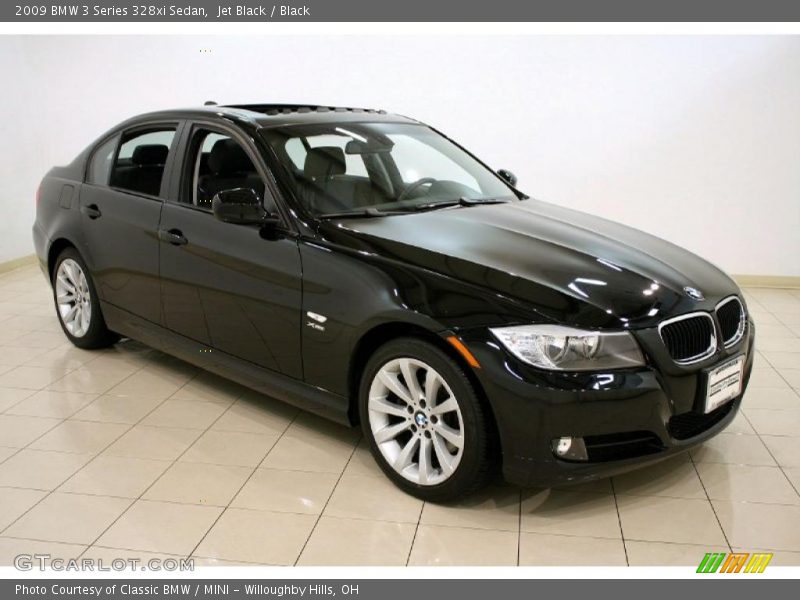 Jet Black / Black 2009 BMW 3 Series 328xi Sedan