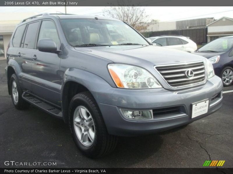 Ash Blue Mica / Ivory 2006 Lexus GX 470