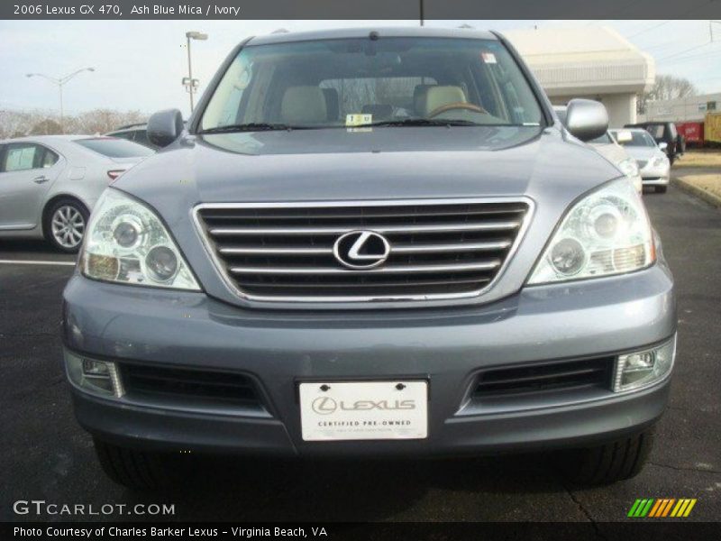 Ash Blue Mica / Ivory 2006 Lexus GX 470