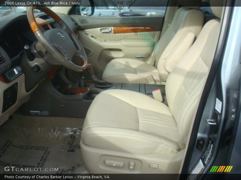 Ash Blue Mica / Ivory 2006 Lexus GX 470