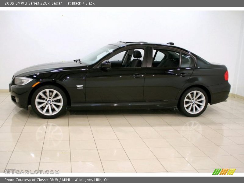 Jet Black / Black 2009 BMW 3 Series 328xi Sedan