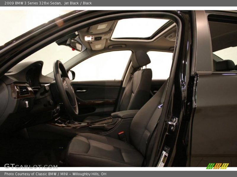 Jet Black / Black 2009 BMW 3 Series 328xi Sedan