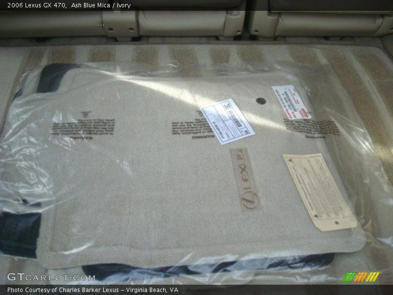 Ash Blue Mica / Ivory 2006 Lexus GX 470