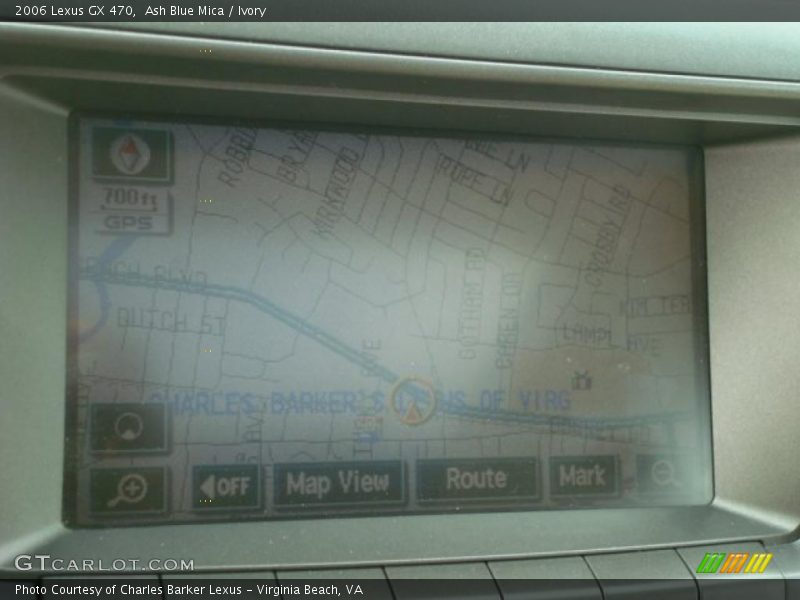 Ash Blue Mica / Ivory 2006 Lexus GX 470