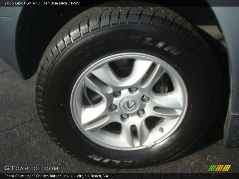 Ash Blue Mica / Ivory 2006 Lexus GX 470