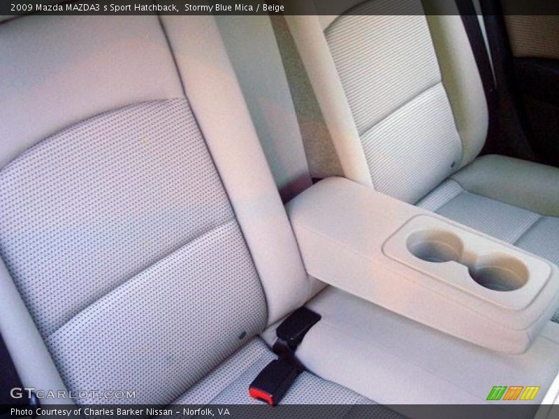  2009 MAZDA3 s Sport Hatchback Beige Interior
