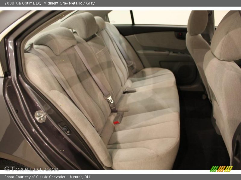 Midnight Gray Metallic / Gray 2008 Kia Optima LX