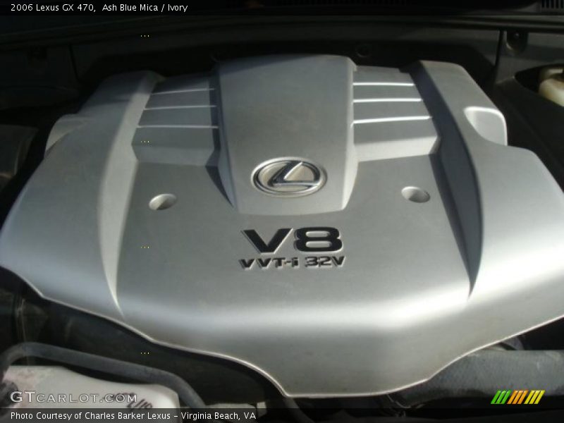 Ash Blue Mica / Ivory 2006 Lexus GX 470