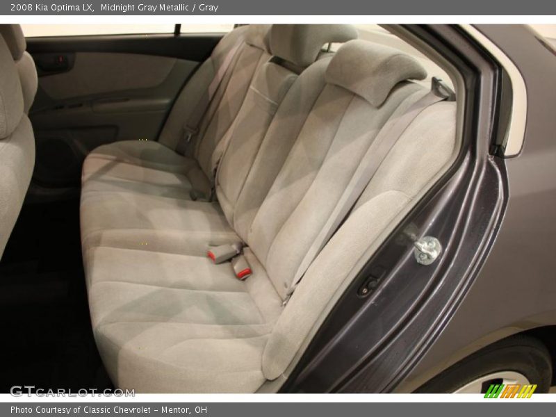 Midnight Gray Metallic / Gray 2008 Kia Optima LX