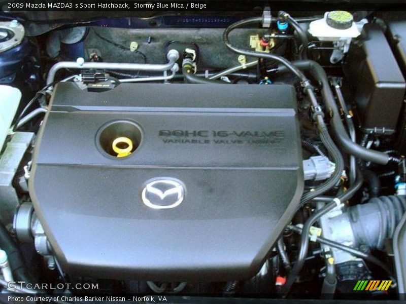  2009 MAZDA3 s Sport Hatchback Engine - 2.3 Liter DOHC 16-Valve VVT 4 Cylinder