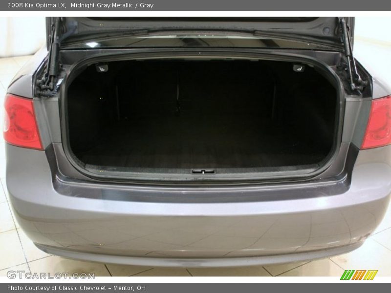 Midnight Gray Metallic / Gray 2008 Kia Optima LX