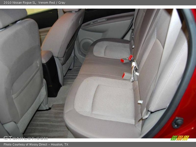 Venom Red / Gray 2010 Nissan Rogue SL