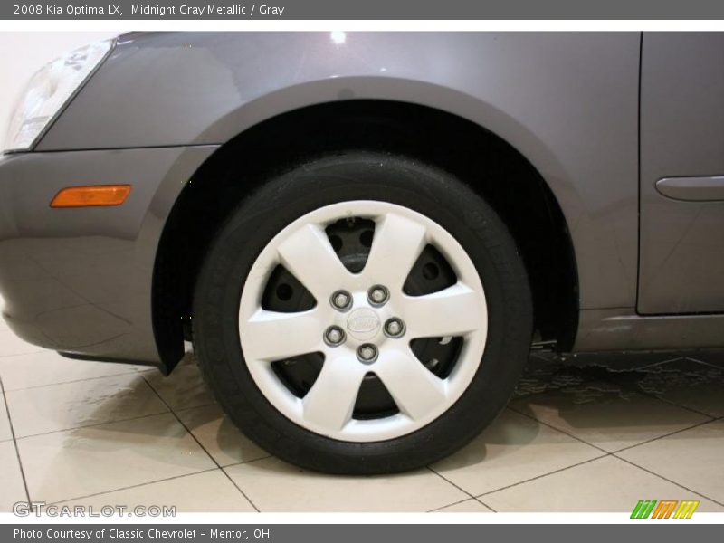 Midnight Gray Metallic / Gray 2008 Kia Optima LX