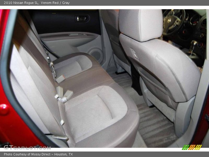 Venom Red / Gray 2010 Nissan Rogue SL
