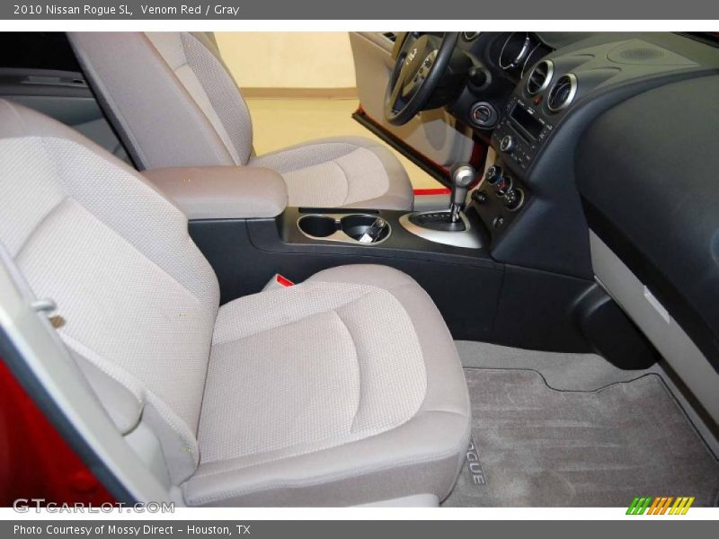 Venom Red / Gray 2010 Nissan Rogue SL