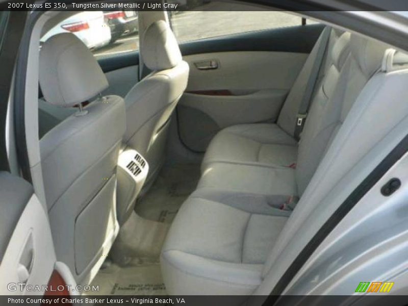 Tungsten Silver Metallic / Light Gray 2007 Lexus ES 350