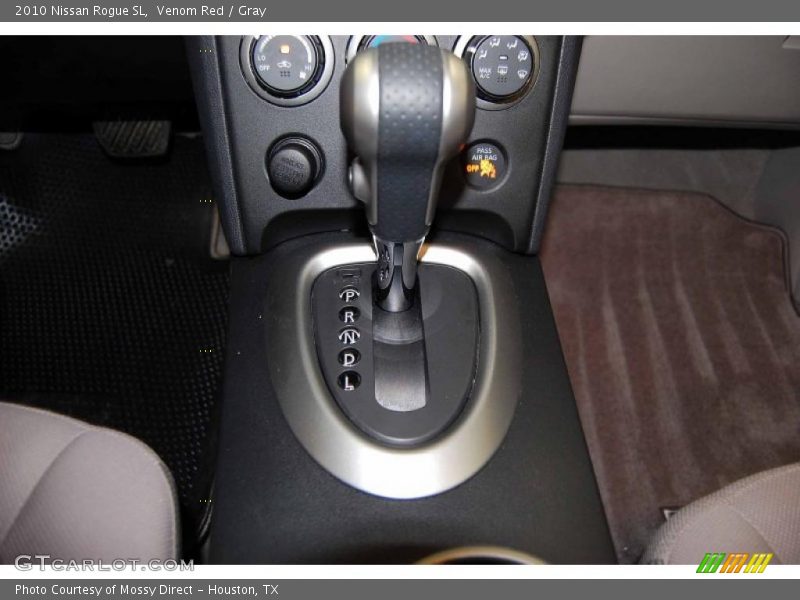 Venom Red / Gray 2010 Nissan Rogue SL