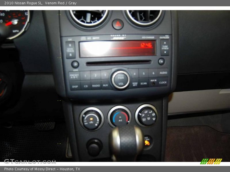 Venom Red / Gray 2010 Nissan Rogue SL