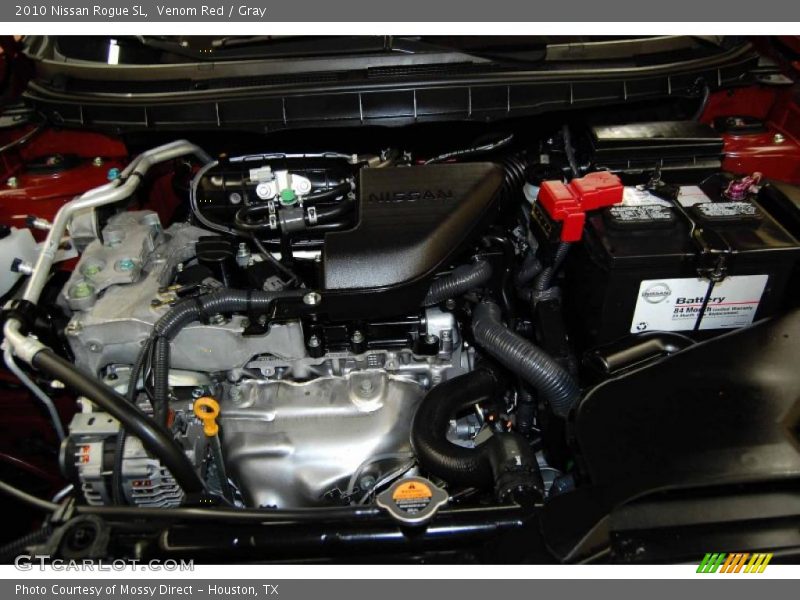 Venom Red / Gray 2010 Nissan Rogue SL