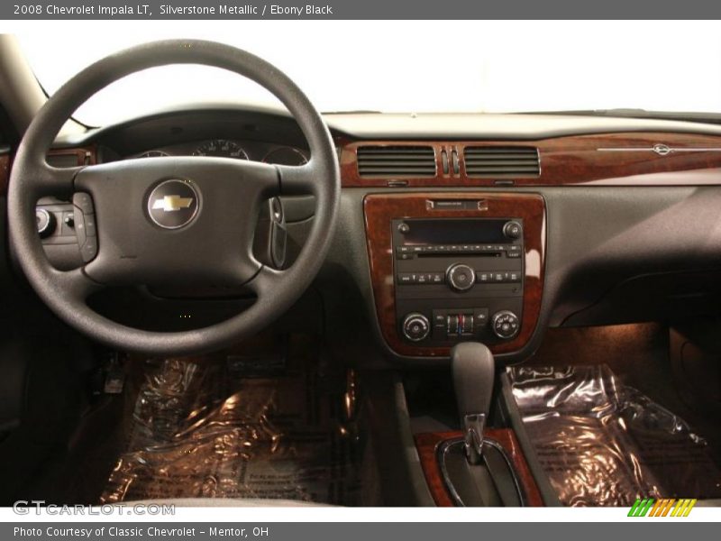 Silverstone Metallic / Ebony Black 2008 Chevrolet Impala LT