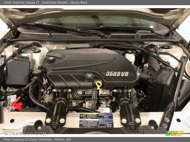 Silverstone Metallic / Ebony Black 2008 Chevrolet Impala LT