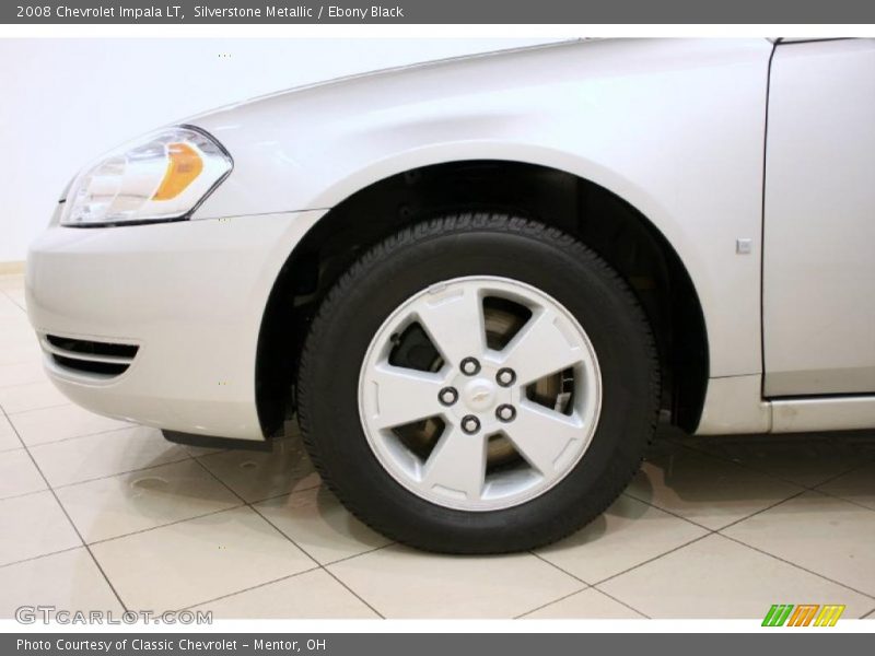 Silverstone Metallic / Ebony Black 2008 Chevrolet Impala LT