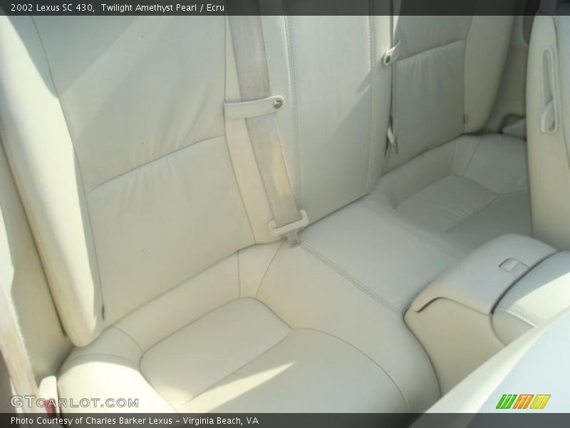 Twilight Amethyst Pearl / Ecru 2002 Lexus SC 430