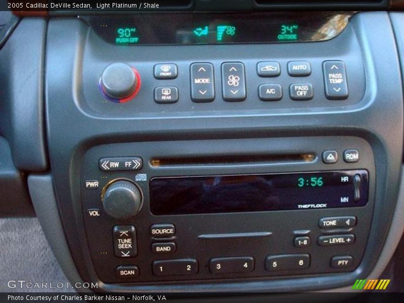 Controls of 2005 DeVille Sedan