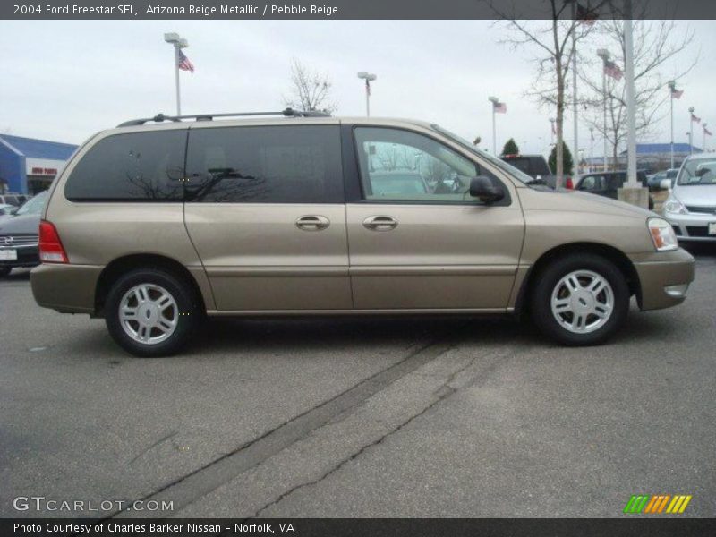 Arizona Beige Metallic / Pebble Beige 2004 Ford Freestar SEL