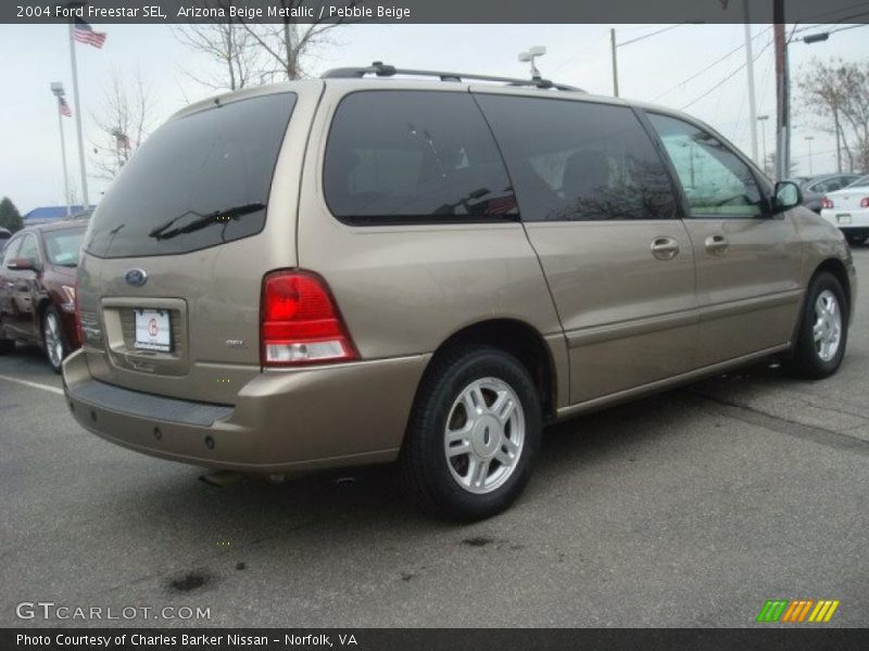 Arizona Beige Metallic / Pebble Beige 2004 Ford Freestar SEL