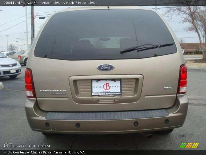 Arizona Beige Metallic / Pebble Beige 2004 Ford Freestar SEL