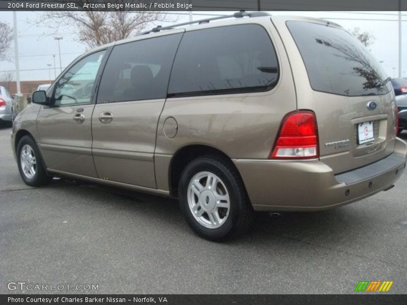 Arizona Beige Metallic / Pebble Beige 2004 Ford Freestar SEL