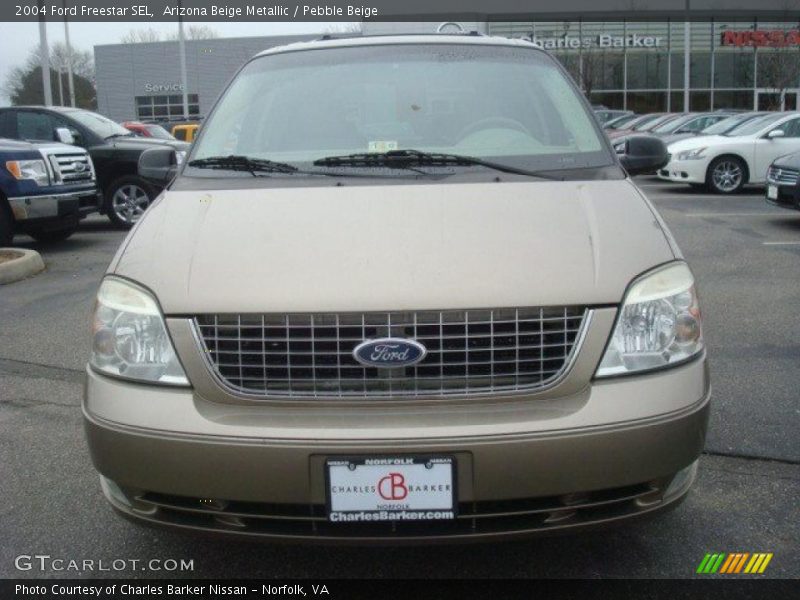 Arizona Beige Metallic / Pebble Beige 2004 Ford Freestar SEL
