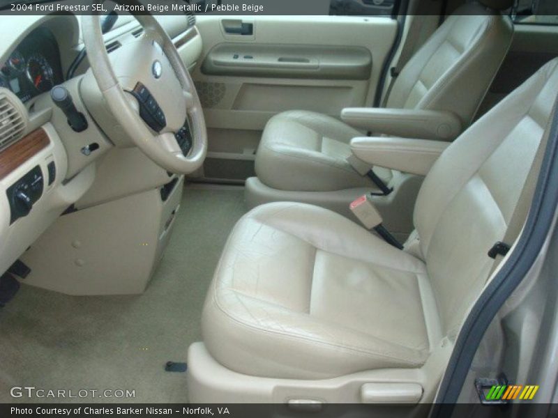 Arizona Beige Metallic / Pebble Beige 2004 Ford Freestar SEL