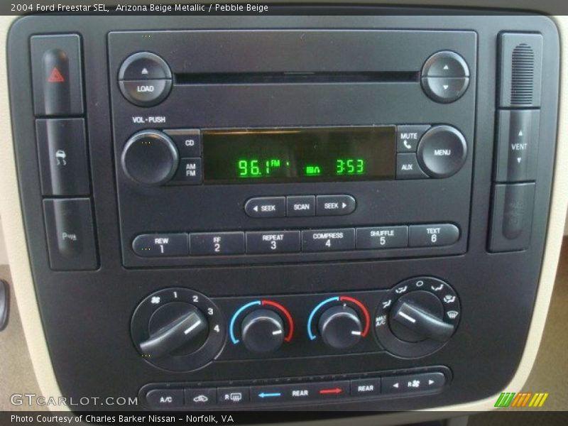 Arizona Beige Metallic / Pebble Beige 2004 Ford Freestar SEL