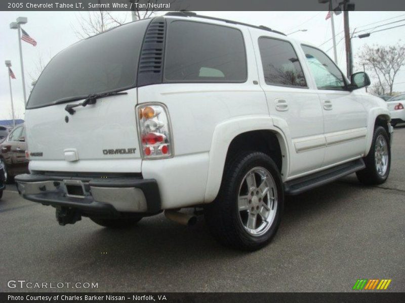 Summit White / Tan/Neutral 2005 Chevrolet Tahoe LT