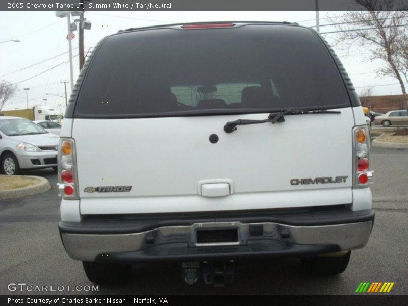 Summit White / Tan/Neutral 2005 Chevrolet Tahoe LT