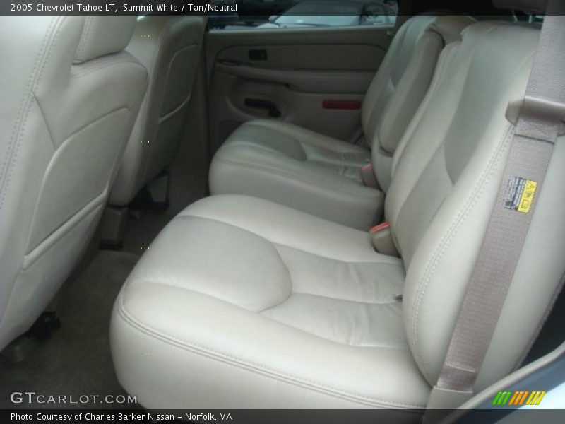 Summit White / Tan/Neutral 2005 Chevrolet Tahoe LT