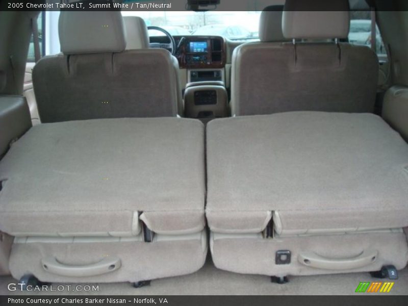 Summit White / Tan/Neutral 2005 Chevrolet Tahoe LT