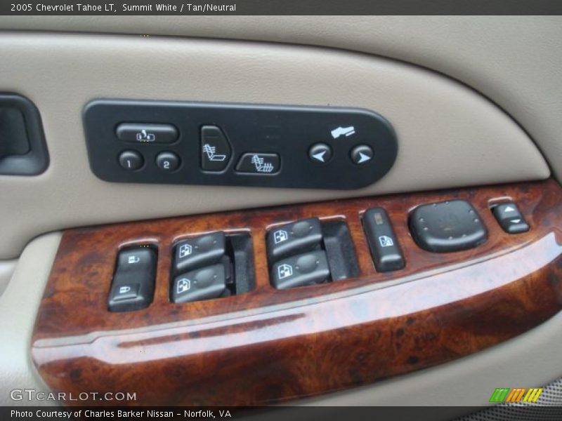 Summit White / Tan/Neutral 2005 Chevrolet Tahoe LT