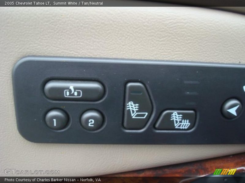 Summit White / Tan/Neutral 2005 Chevrolet Tahoe LT