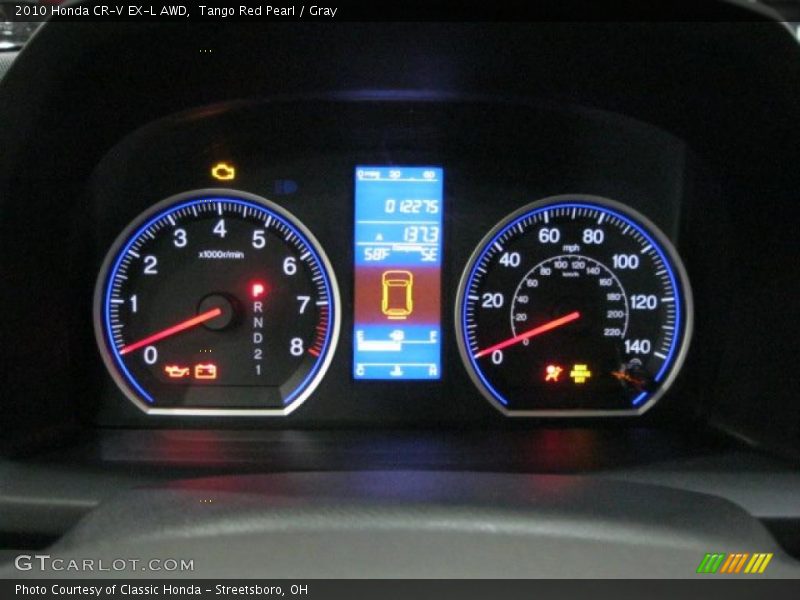  2010 CR-V EX-L AWD EX-L AWD Gauges