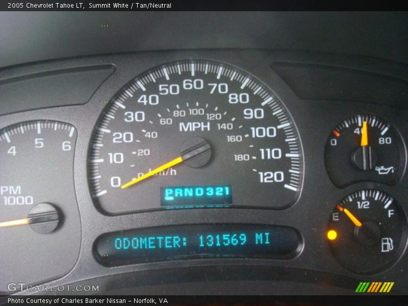 Summit White / Tan/Neutral 2005 Chevrolet Tahoe LT
