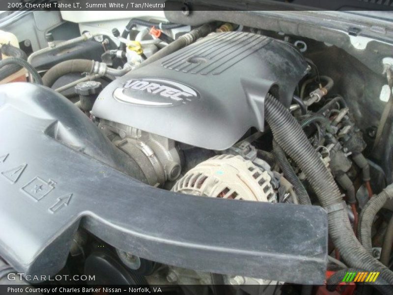 Summit White / Tan/Neutral 2005 Chevrolet Tahoe LT