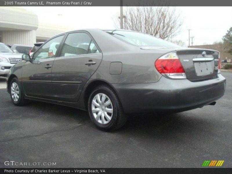 Phantom Gray Pearl / Gray 2005 Toyota Camry LE