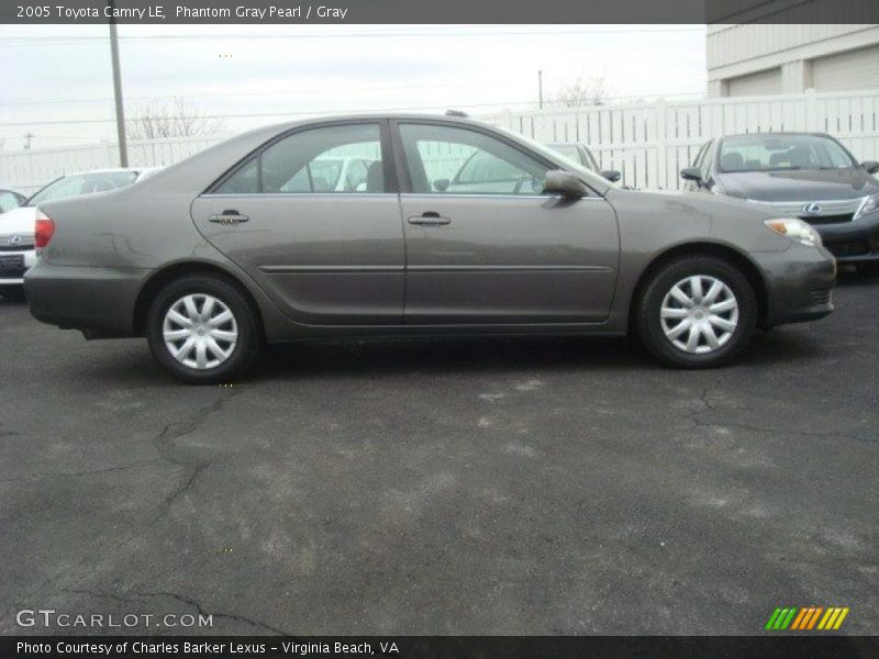 Phantom Gray Pearl / Gray 2005 Toyota Camry LE