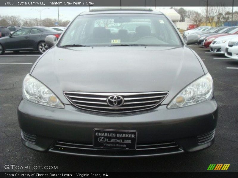 Phantom Gray Pearl / Gray 2005 Toyota Camry LE